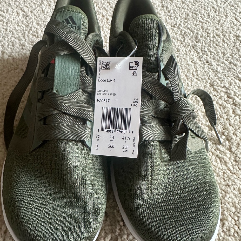 NWT Adidas Olive Edge Lux 4 Sneakers - Picture 2 of 4